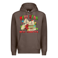 Coffee new year new chapter Premium Hoodie - MaliasSmallBusiness