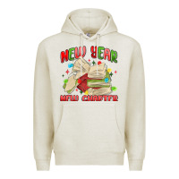 Oatmeal Heather new year new chapter Premium Hoodie - MaliasSmallBusiness