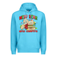 Ocean Blue new year new chapter Premium Hoodie - MaliasSmallBusiness