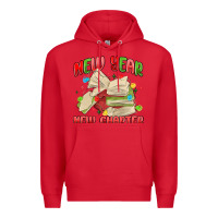 Red new year new chapter Premium Hoodie - MaliasSmallBusiness