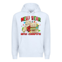 White new year new chapter Premium Hoodie - MaliasSmallBusiness