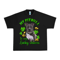 Black st patricks day my pitbuli my lucky charm Urban Heavy Tee - RanaPortraitStore