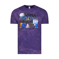 Cloud Purple somebody's loud mouth volleyball mama Vintage Tee - Zillion Design Studio