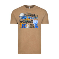 Vintage Coffee somebody's loud mouth volleyball mama Vintage Tee - Zillion Design Studio