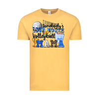 Vintage Mustard somebody's loud mouth volleyball mama Vintage Tee - Zillion Design Studio