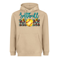 Mushroom western leopard  sunflowers glitter mom softball Heavyweight Hoodie - Artiststas
