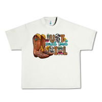 Pistachio just a small town girl Urban Heavy Tee - Zillion Design Studio