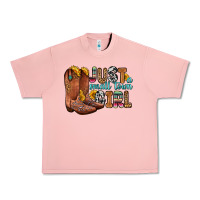 Salmon just a small town girl Urban Heavy Tee - Zillion Design Studio