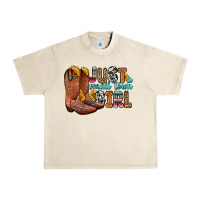 Sandshell just a small town girl Urban Heavy Tee - Zillion Design Studio