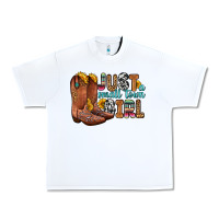White just a small town girl Urban Heavy Tee - Zillion Design Studio