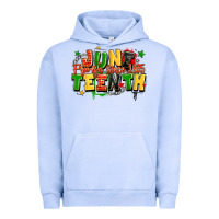 Pigment Grape Ice juneteenth free ish since 1865 Urban Hoodie - LillyAllenDesigns