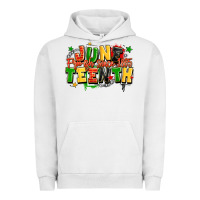 Pigment Lunar Rock juneteenth free ish since 1865 Urban Hoodie - LillyAllenDesigns