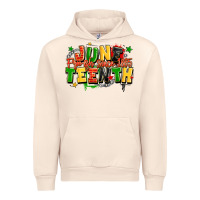 Sandshell juneteenth free ish since 1865 Urban Hoodie - LillyAllenDesigns
