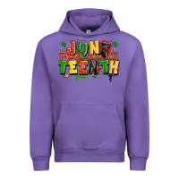 Tulip juneteenth free ish since 1865 Urban Hoodie - LillyAllenDesigns
