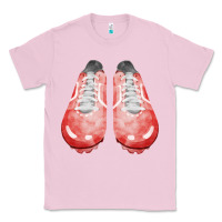 Bubblegum Pink red cleats fa element 3 Classic Tee - FaDigitalArtStudio