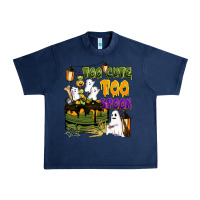 Navy too cute too spook Urban Heavy Tee - BarkalooDesign