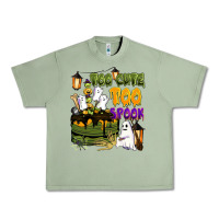 Oil Green too cute too spook Urban Heavy Tee - BarkalooDesign