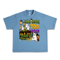 Pebble Blue too cute too spook Urban Heavy Tee - BarkalooDesign