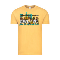 Vintage Mustard boy mom from son up to son down  western Vintage Tee - texasbilliewilder