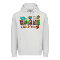Dove Grey teacher life Premium Hoodie - MaliasSmallBusiness