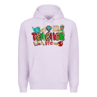 Lilac teacher life Premium Hoodie - MaliasSmallBusiness