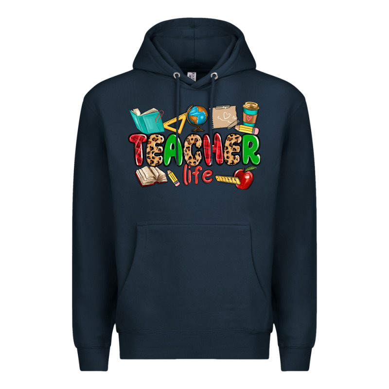 Teacher Life Premium Hoodie by MaliasSmallBusiness | Teevron