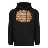 Black wood and leopard background 3200x2400 Heavyweight Hoodie - AdoDesignShop