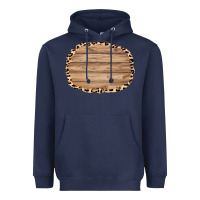 Navy wood and leopard background 3200x2400 Heavyweight Hoodie - AdoDesignShop