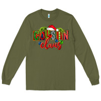 Army Green Cousin claus christmas Long Sleeve Tee - FaDigitalArtStudio