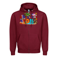 Burgundy it's in my dna Zipper Hoodie - AdoDesignShop