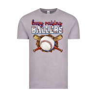 Vintage Zinc busy raising ballers baseball Vintage Tee - texasbilliewilder