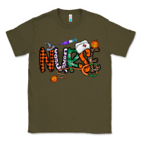 Army Green nurse halloween Classic Tee - CowhideDigitalArt