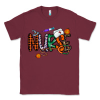 Burgundy nurse halloween Classic Tee - CowhideDigitalArt