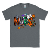 Charcoal Heather nurse halloween Classic Tee - CowhideDigitalArt