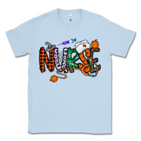 Dusty Blue nurse halloween Classic Tee - CowhideDigitalArt