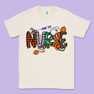 Nurse Halloween Classic Tee Designed By Cowhidedigitalart