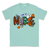 Seafoam nurse halloween Classic Tee - CowhideDigitalArt