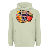 Matcha teacher life background 3200x2400 Heavyweight Hoodie - AdoDesignShop
