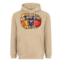 Mushroom teacher life background 3200x2400 Heavyweight Hoodie - AdoDesignShop