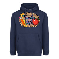 Navy teacher life background 3200x2400 Heavyweight Hoodie - AdoDesignShop