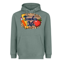 Sage teacher life background 3200x2400 Heavyweight Hoodie - AdoDesignShop