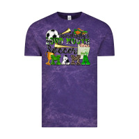 Cloud Purple somebody's loud mouth soccer mama Vintage Tee - Zillion Design Studio