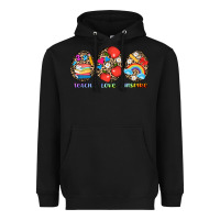 Black teach love inspire Heavyweight Hoodie - AdoDesignShop