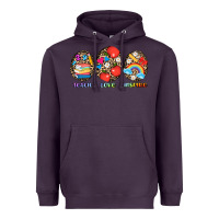 Plum teach love inspire Heavyweight Hoodie - AdoDesignShop