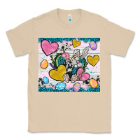 Mushroom Easter hearts Cowhide tumbler Easter Day Classic Tee - Neo Western