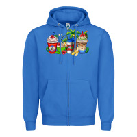 True Royal dominican republic coffee cups Zipper Hoodie - AdoDesignShop
