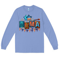 Colony Blue All American Mama 4th of July Long Sleeve Tee - CowGirlArtShop