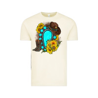 Vintage Arctic western turquoise gemstone Vintage Tee - Zillion Design Studio