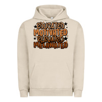 Pigment French Oak educated motivated elevated melanated Urban Hoodie - LillyAllenDesigns