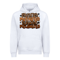 White educated motivated elevated melanated Urban Hoodie - LillyAllenDesigns